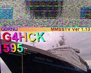 SSTV Image 01 Nov 16