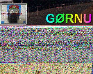 SSTV Image 01 Nov 16