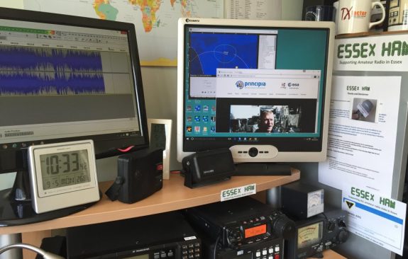 M0PSX shack, receiving the Devon contact 09 May 2016