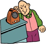 Ham Radio Clipart - Old Man