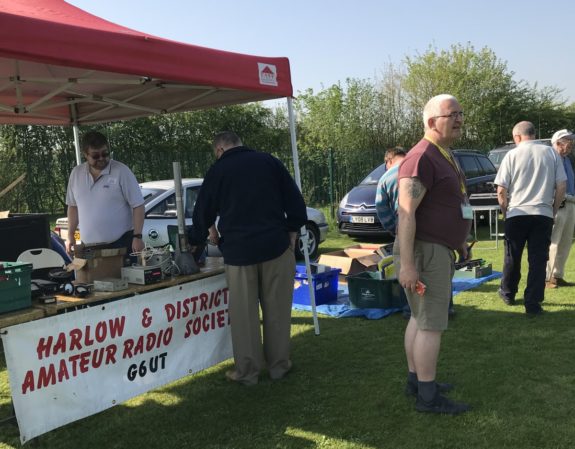 The Harlow & District table at the 2018 CRG Rally