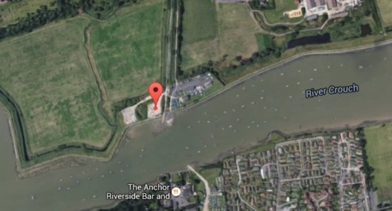 Crouch Festival - Sat image from Google Maps