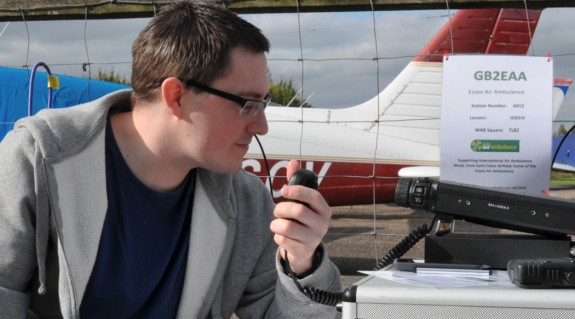 Nick 2E0DVX, busy on 40m at GB2EAA