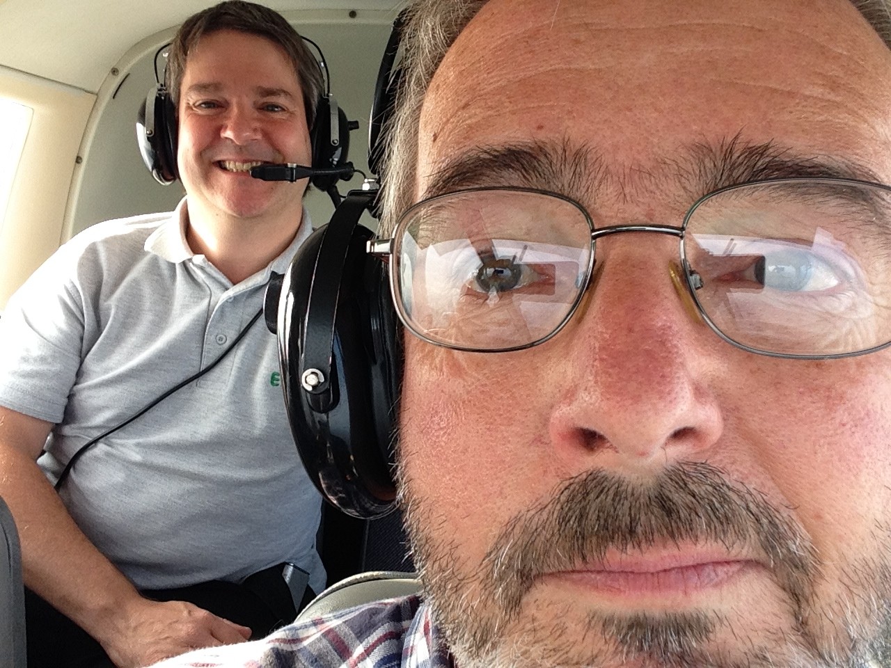 Essex Ham Selfie - Pete M0PSX and Jim 2E0RMI