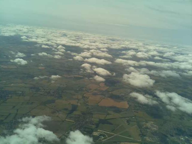 Image captured after takeoff from FERRER balloon