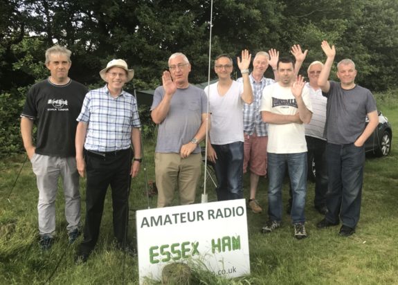 Some of the attendees of the Essex Ham get-together at Galleywood Common - 03 June 2018