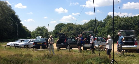 Celebrating the longest day at Galleywood Common 2014