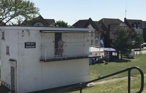 Bay Museum on Canvey, with the SEARS gazebos to the right