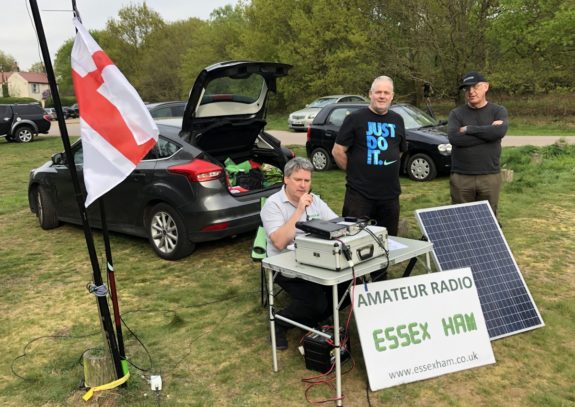 2m station active for St George's Day 2019
