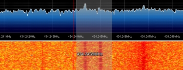 Data received from a high altitude balloon