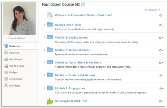 Foundation Online Classroom