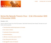 ICQ Podcast Nov 2013