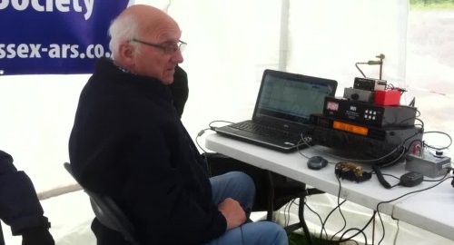 Dave G4UVJ working GB2RW for Mills on the Air