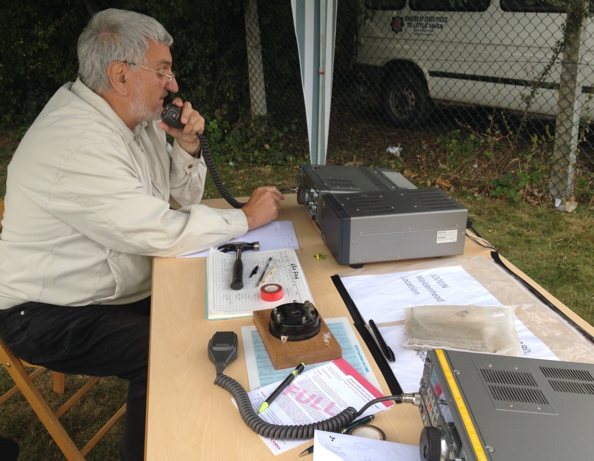 Bernie G0ENN working VE3AXW - August 2014