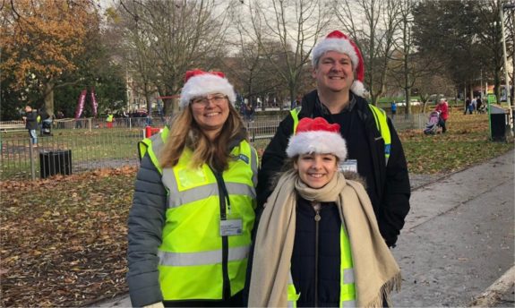 Essex RAYNET Sweeps for the Santa Fun Run 2018