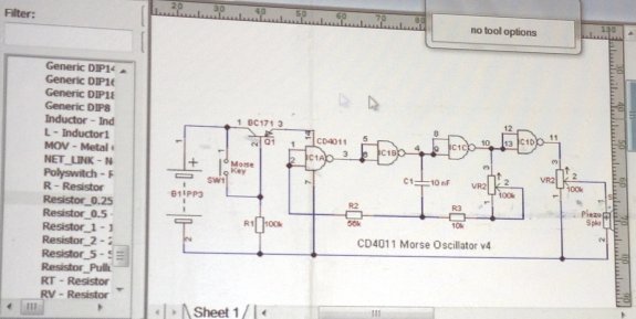 Schematic Capture using TinyCad