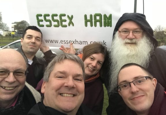 Essex Ham Shoebury Selfie, with obligatory branding