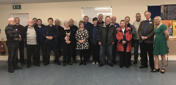 The obligatory group photo of some of the December 2016 Xmas social attendees