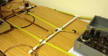 Tape Measure Yagi antenna