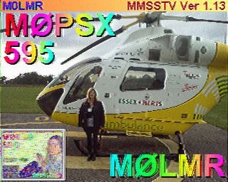 2m Activity Day - March 2016 - SSTV Image