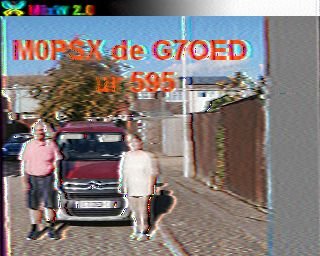 2m Activity Day - March 2016 - SSTV Image