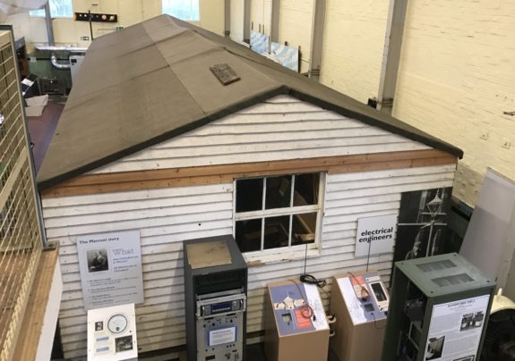 The 2MT Marconi Hut, now at Sandford Mill in Chelmsford