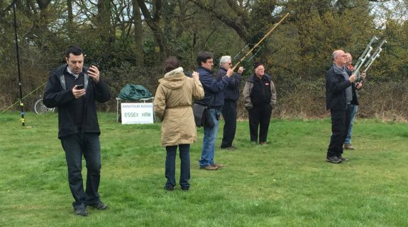 Tuning to the Broadstairs Contact in April 2016 - St George's Day, Galleywood