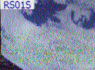 Image captured from the ARISSat Ham Radio Satellite