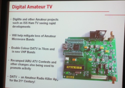 Amateur Radio Digital TV - The killer app for the 21st century ham?