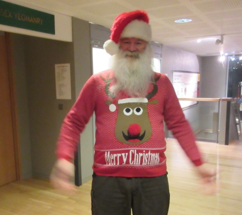 Peter G0DZB getting into the spirit of things!