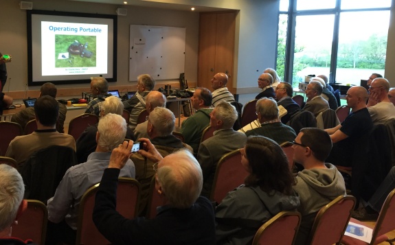 A packed Oaklands Museum for the CARS May 2015 get-together