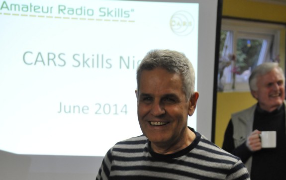 Clive G1EUC, presenting the June 2014 quiz