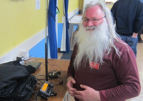 Peter G0DZB with his Elecraft KX3 on 40m