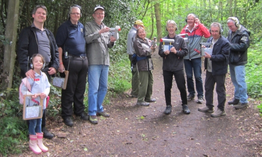 The DF hunters,. about to start the April 2014 Danbury DF