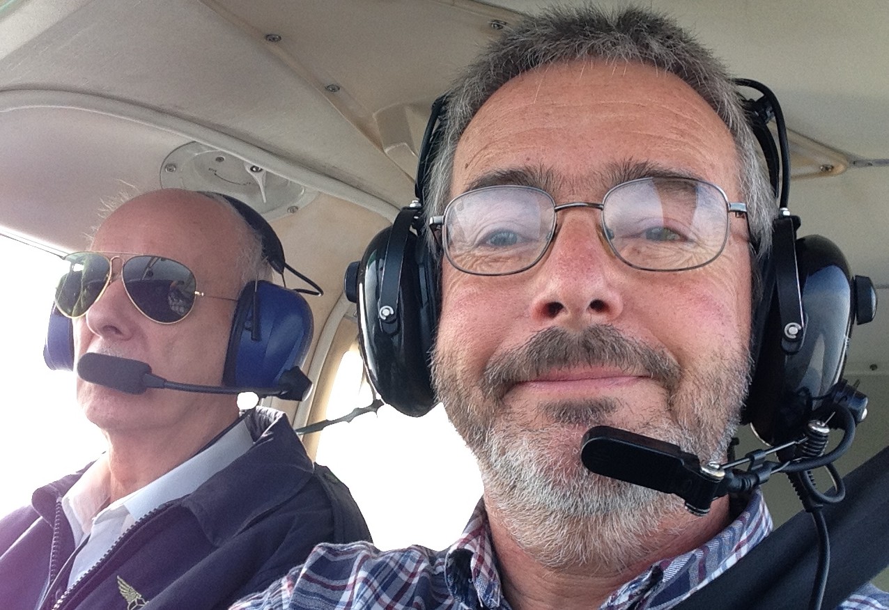 Pilot Eddie with Jim 2E0RMI