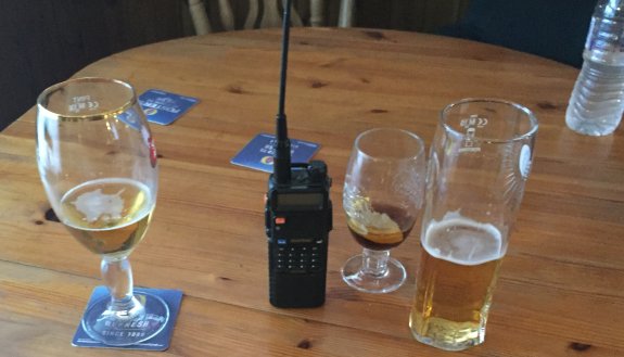 Radios and pints DO mix...