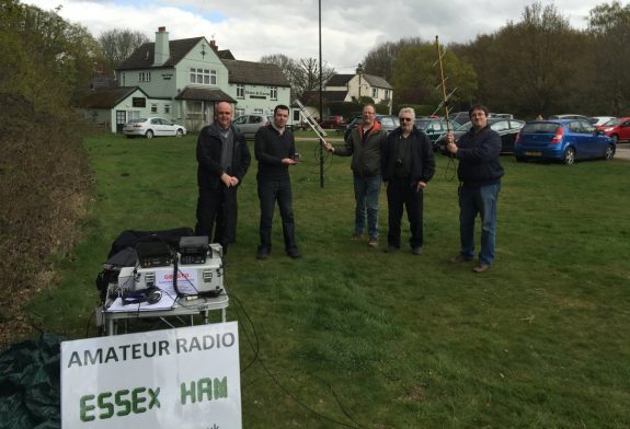 Essex Hams supporting St George's Day