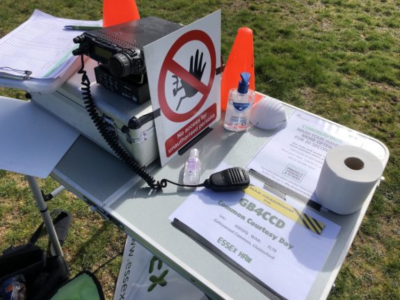 GB4CCD - Field Day Table and Supplies