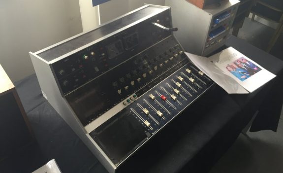 Glensound mixing desk, as used by BBC Essex