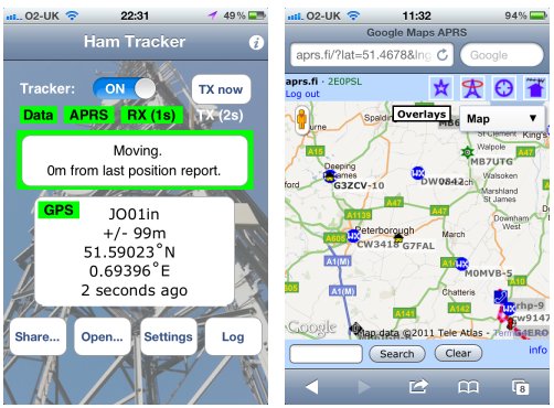 Ham Tracker iPhone App