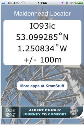 Ham Square Locator for iPhone