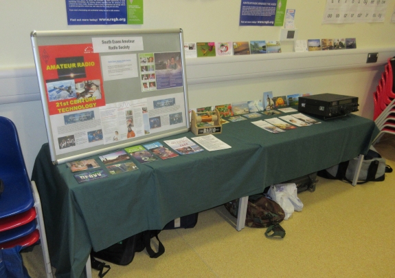 Amateur Radio demonstration at Winter Gardens Primary School