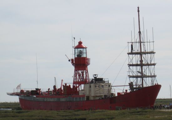 LV15 Trinity Light Vessel at Tollesbury