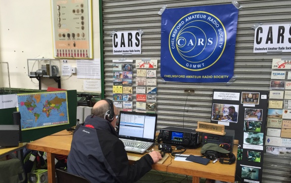 CARS, operating GX0MWT CW at Museum of Power