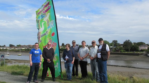 Essex Hams, flying the flag for the River Crouch Celebrations