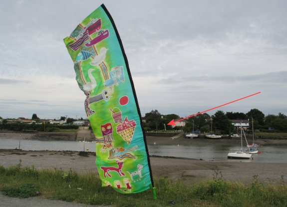 Both flags at both banks of the Crouch