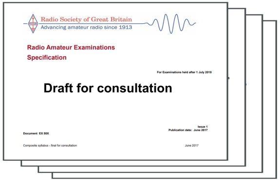 RSGB Syllabus Consultation Document