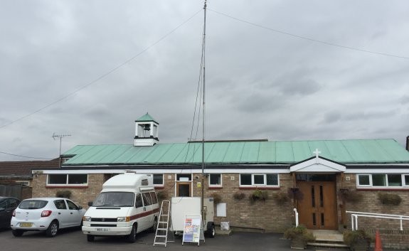 St Ann's Church, home for the GB2CIS JOTA station 2015