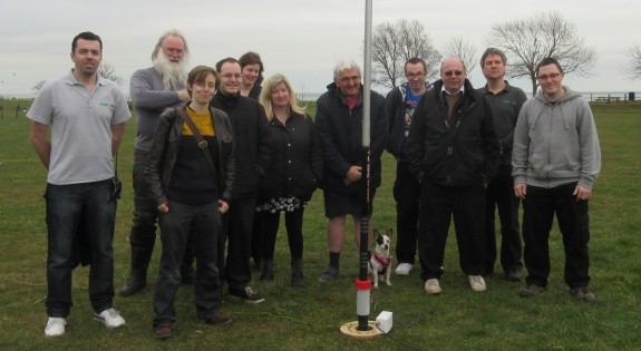 Some of the Essex Hams at Shoebury East Beach 08 March 2015