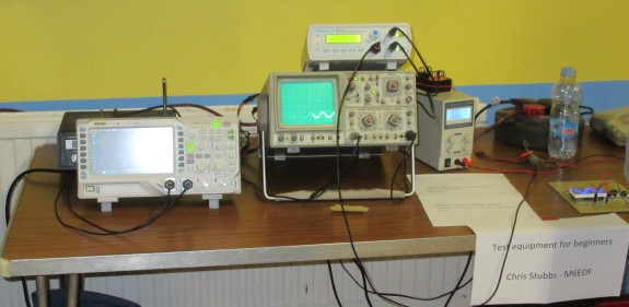 Test equipment from Chris M6EDF